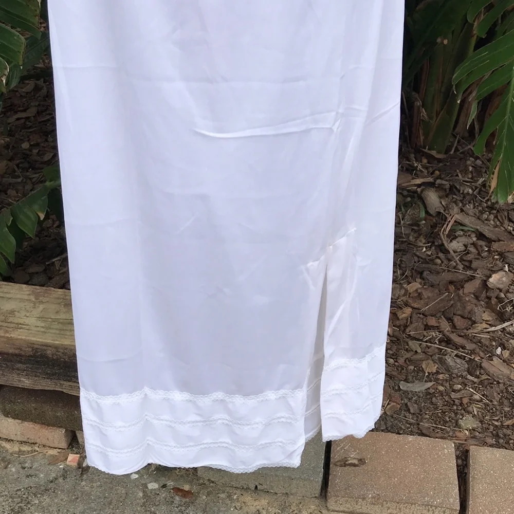 Vintage maxi slip skirt